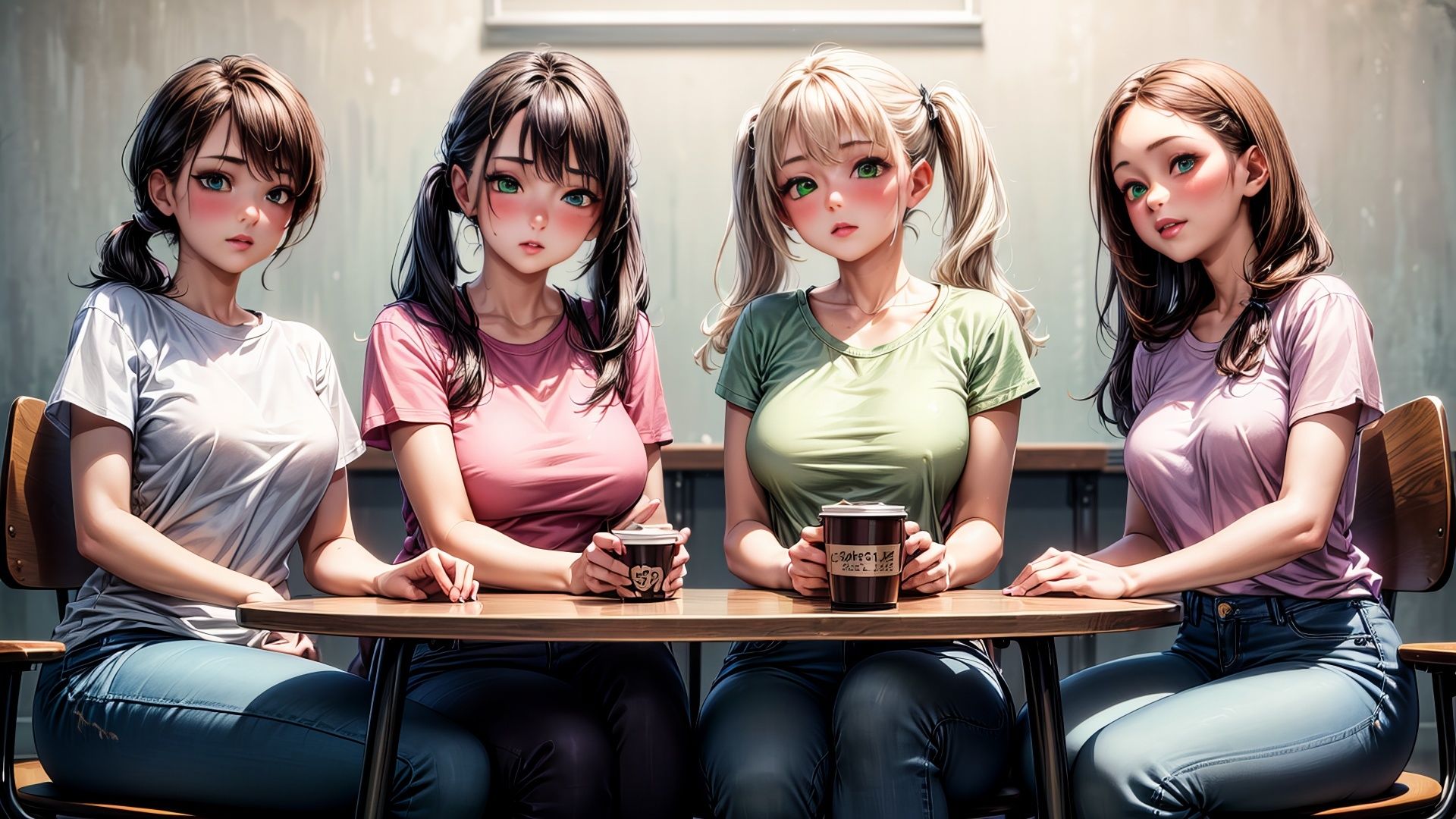 サンプル画像4:ジーンズ娘のいけない性活(ピクセル詩人) [d_431236]