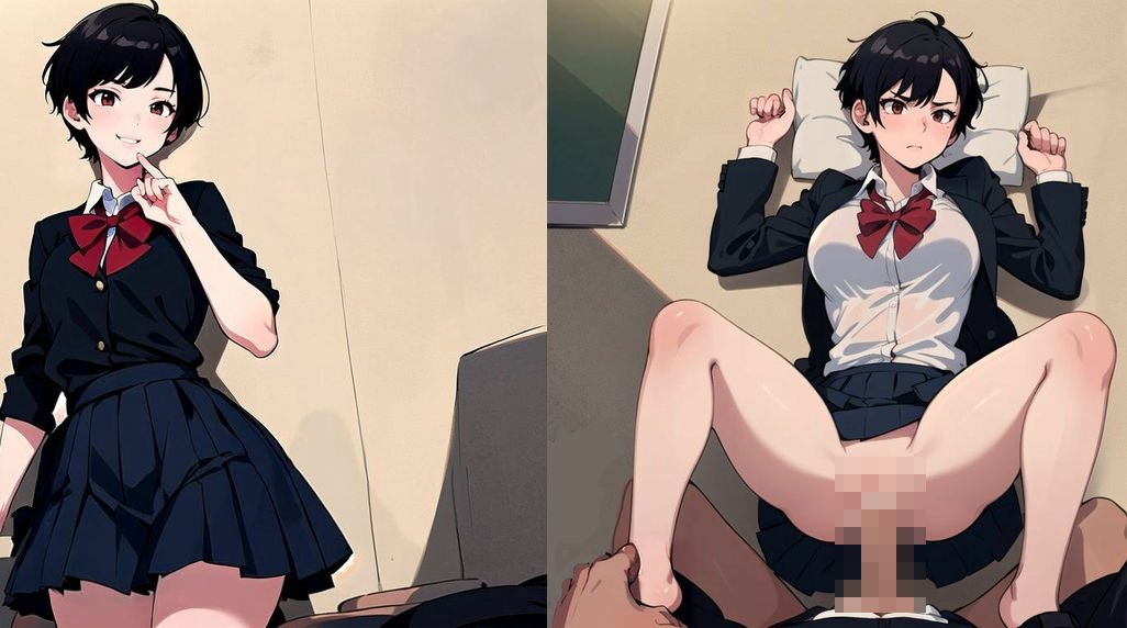 サンプル画像1:ボーイッシュ女子の即メス堕ち(アレン・アイランド) [d_431312]