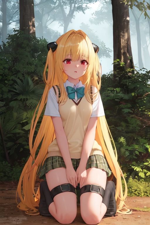 サンプル画像3:静かな森の奥で、金〇の闇とのいちゃラブSEX(はるうらら) [d_431402]