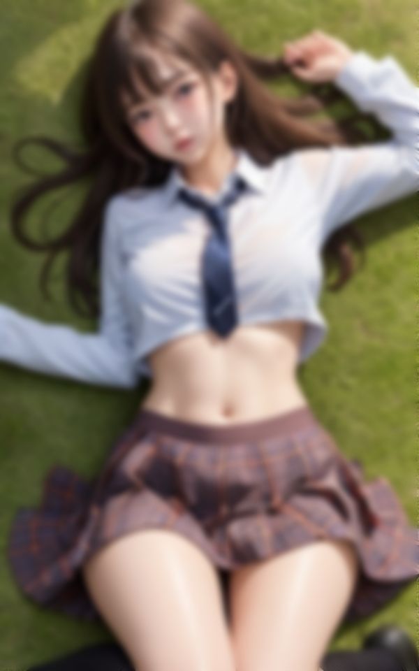 サンプル画像2:街中露出に目覚めたエロすぎ淫乱痴女娘(AIファンタスティック) [d_431410]