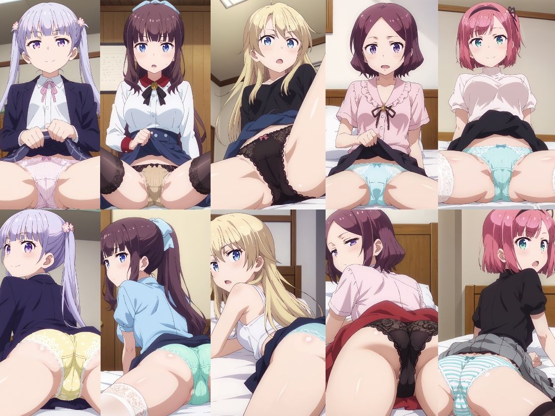 サンプル画像2:ゲーム会社社員のパンツ(五本木ポメ) [d_431442]