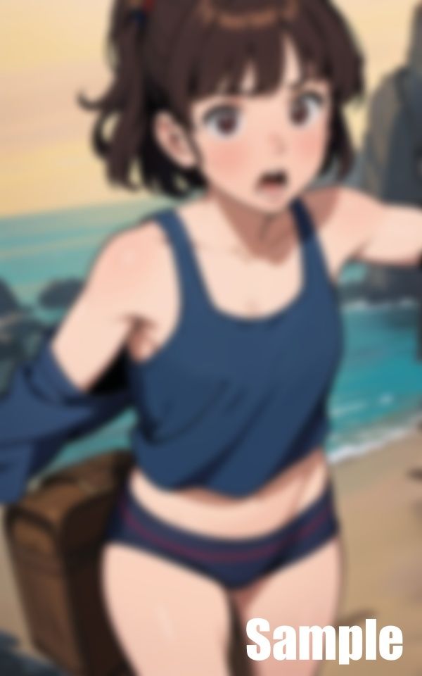 サンプル画像3:西海岸の少女(ぜっとん) [d_431524]