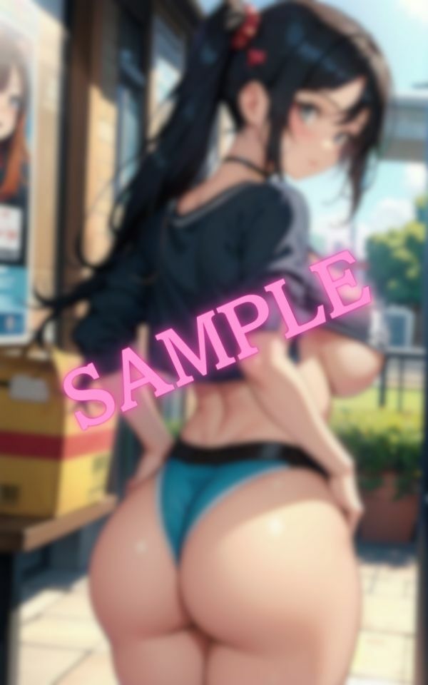 サンプル画像3:巨尻で誘惑してくる美女の厳選画像集(AIラブ) [d_431532]