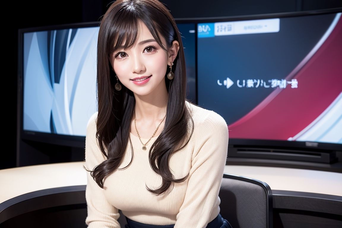 サンプル画像2:Generated Girls Collection vol.6 女子アナニット編(かまぼこ製造工場) [d_431568]