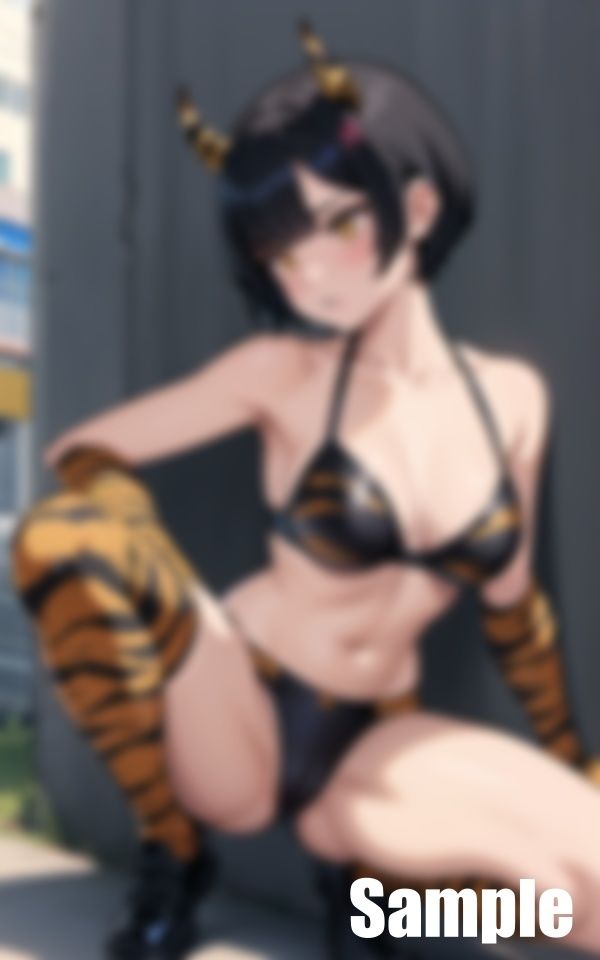 サンプル画像1:雷娘の下界散策(ぜくす) [d_431587]