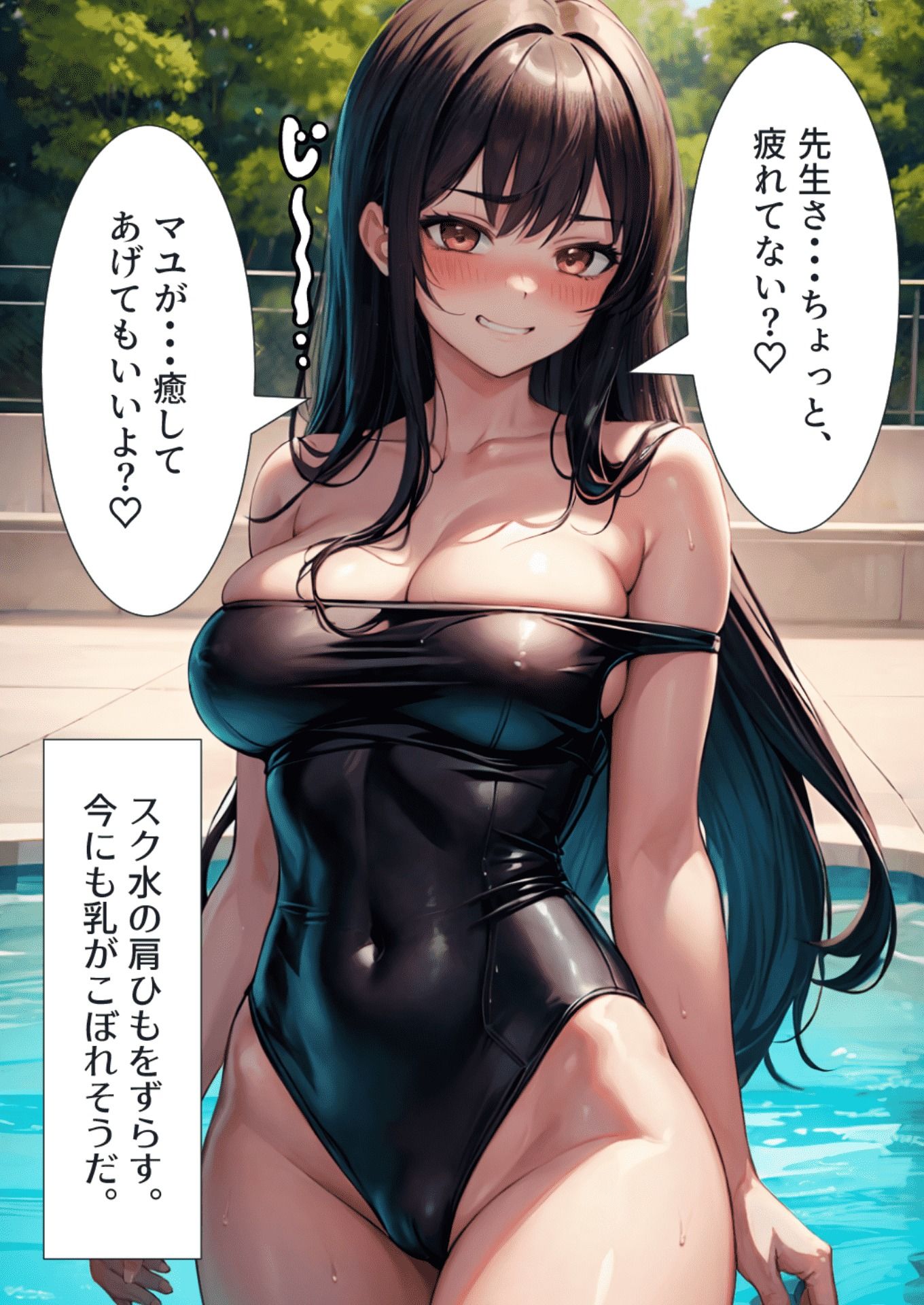 サンプル画像5:エロ盛りな発情娘！ 水泳部の癒やしおっぱいに本能むき出しセックス！(いちご天国) [d_431682]