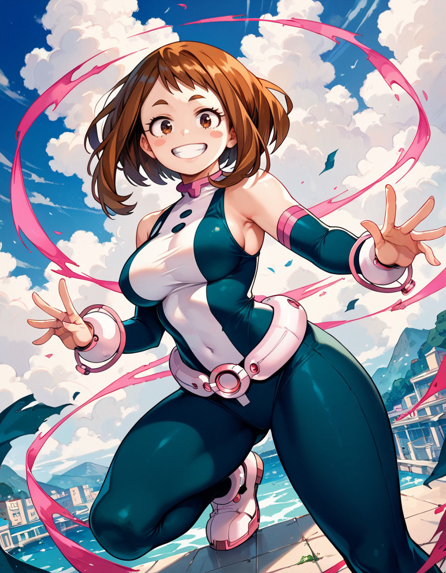 サンプル画像1:【僕のヒーローア〇デミア】麗日お〇子の写真集 プレミアム(DJart_ISUKO) [d_431690]