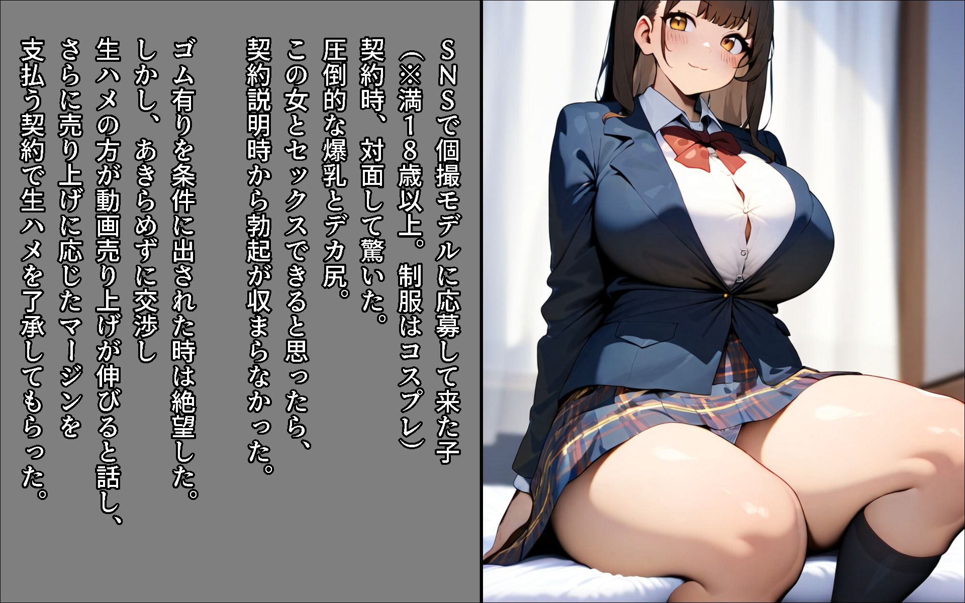 サンプル画像1:同人撮影に行ったはずがいつの間にか生ハメ子作りセックスになっていた件(しるしみつぎ) [d_431732]