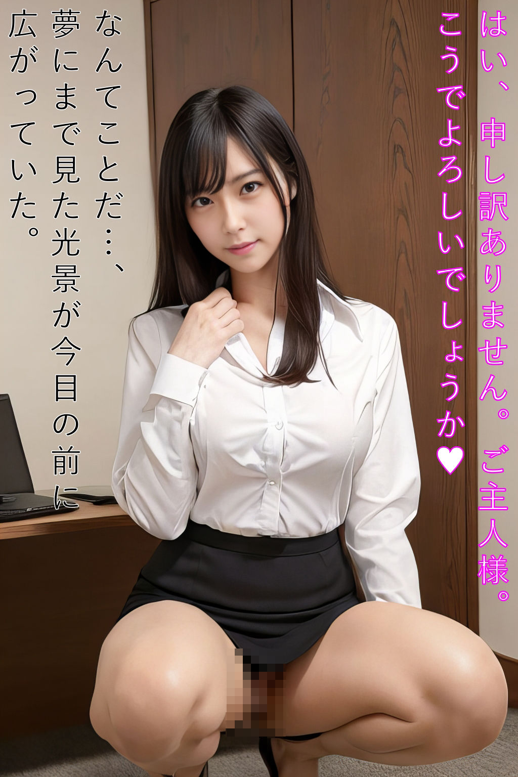 サンプル画像3:中出しあえぐ会社の先輩(大和一族) [d_431757]