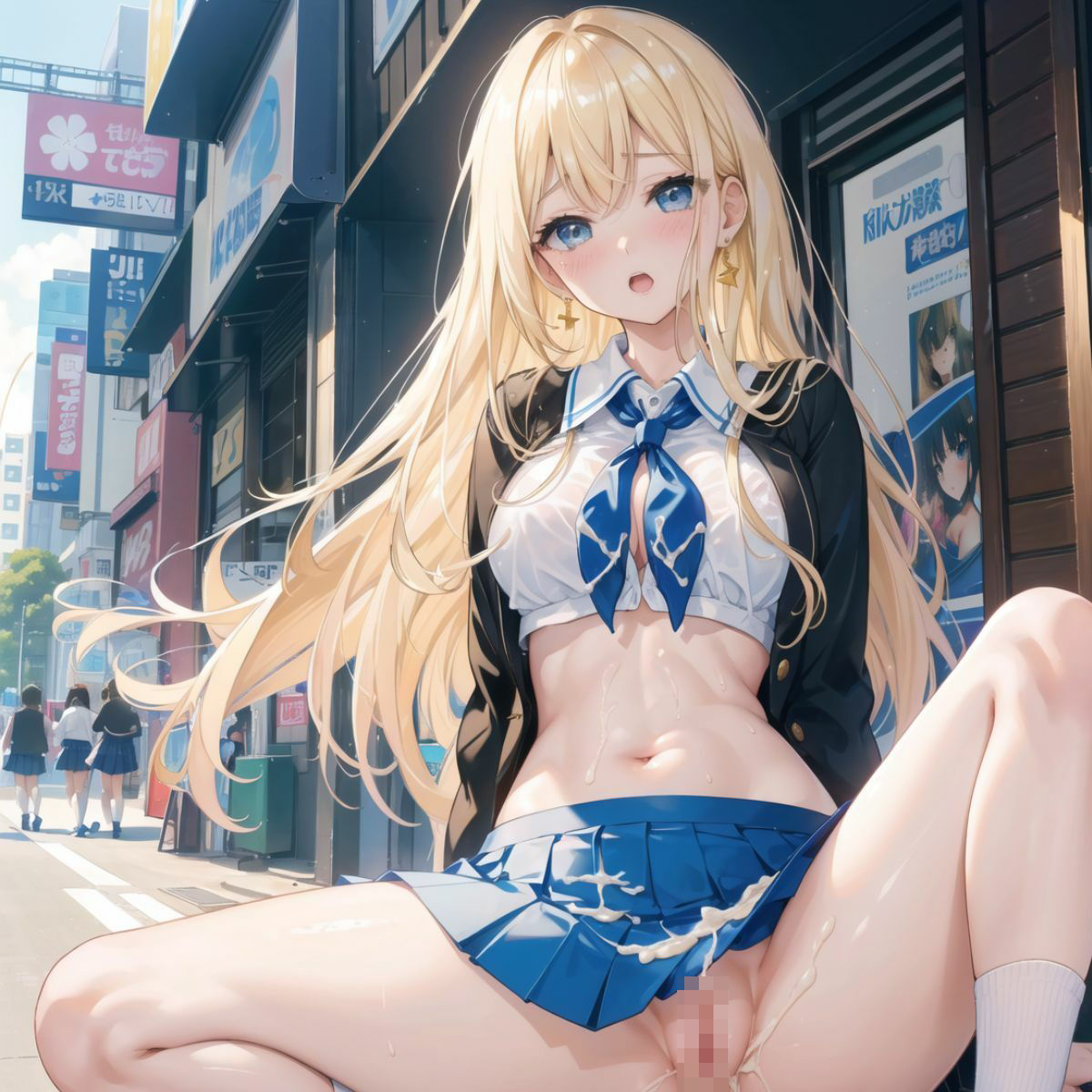 サンプル画像3:夏の性欲超開放！！猛暑で頭の回らないJKたちを欲望まかせにお外でハメまくる！！(ふりふりくん) [d_431819]