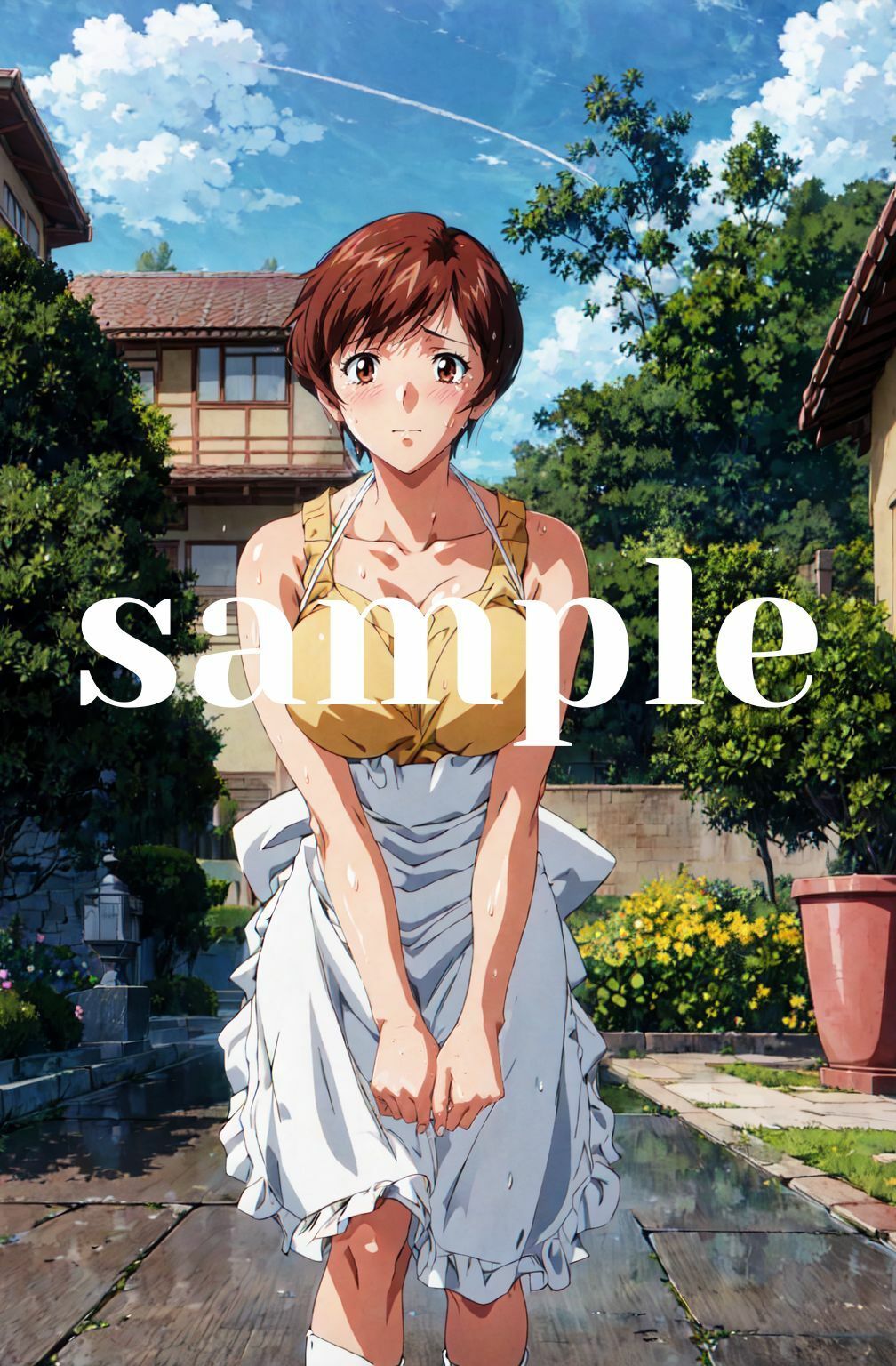 サンプル画像1:脱衣麻雀で勝負してもらっていいですか？Vol.1（スーパーリ〇ル麻雀）(ちっぱいですがなにか) [d_431872]