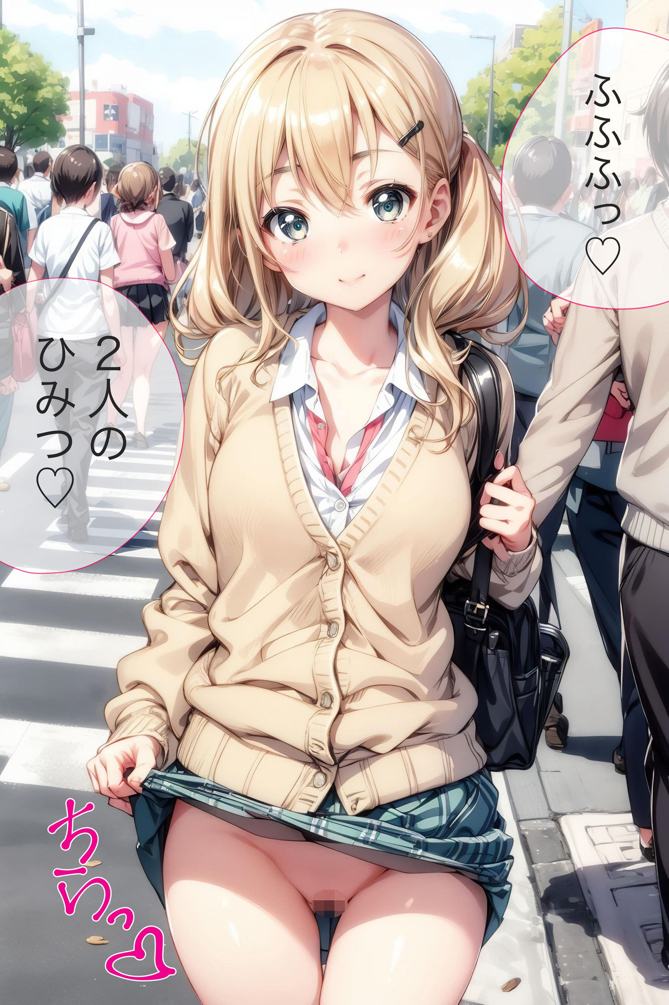 サンプル画像1:ハーレム通学学園(Creative worker) [d_431917]