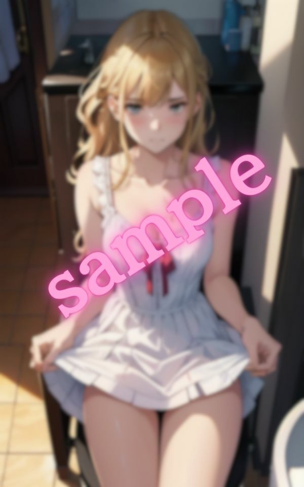 サンプル画像3:も〜見ないでよ！デリカシーが無い彼氏に激怒するギャルの画像集(性欲の森) [d_431953]