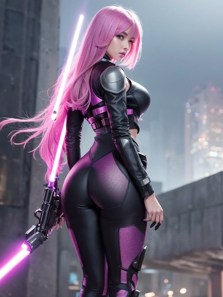 サンプル画像4:サイバー女戦士 01 〜プロローグ〜(DA Fantasy) [d_432008]