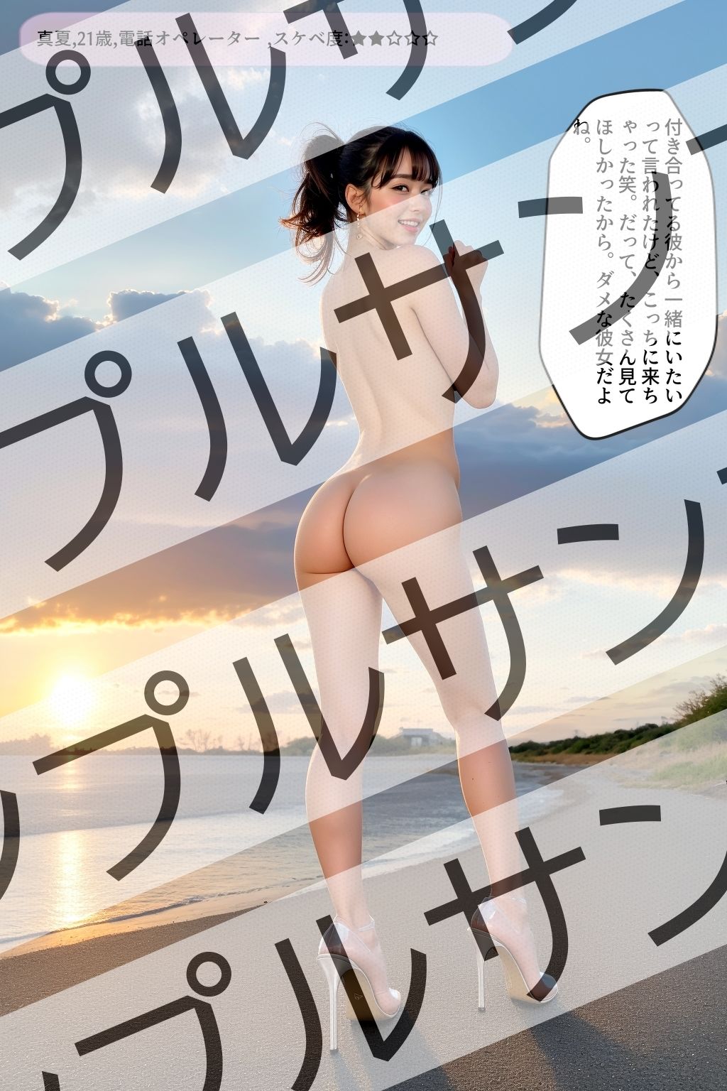 サンプル画像3:露出オンナとの初日の出デート(あらぶるま18＋) [d_432171]