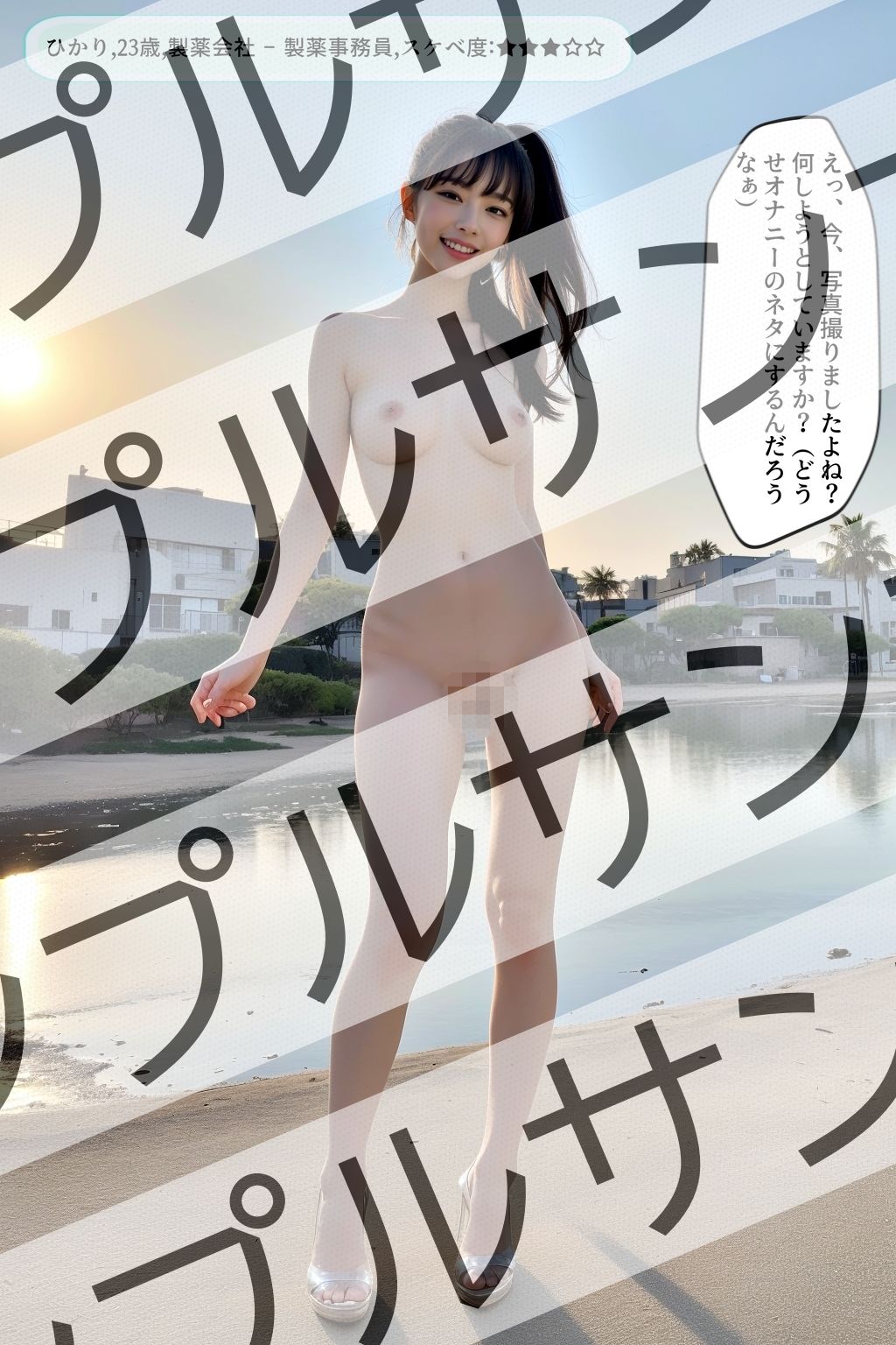 サンプル画像5:露出オンナとの初日の出デート(あらぶるま18＋) [d_432171]