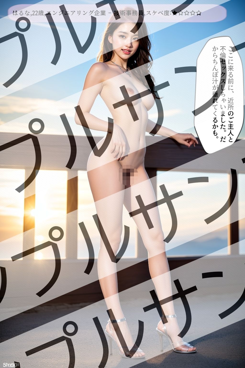 サンプル画像6:露出オンナとの初日の出デート(あらぶるま18＋) [d_432171]