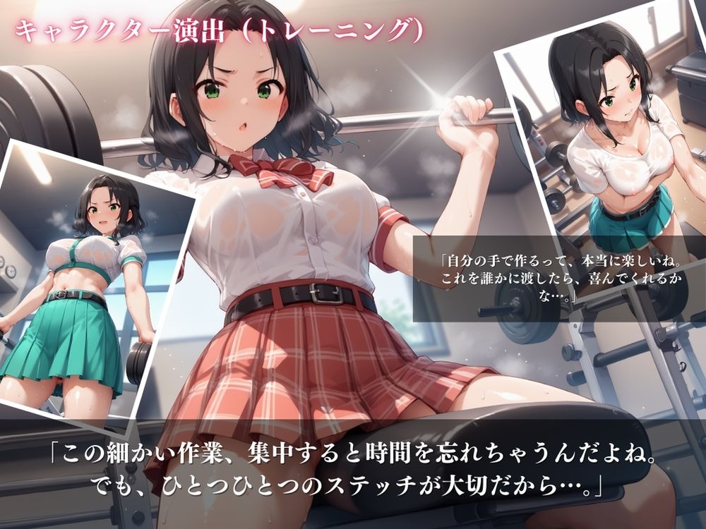 サンプル画像3:「大人アイドル、夏美の魅力」 – 25歳の魅力、体力、エロティシズム。 -(絵空事組合) [d_432218]