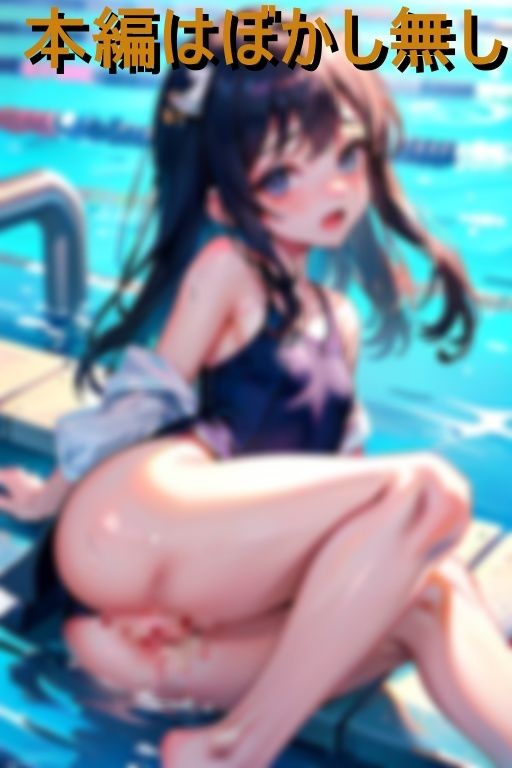 狙われたスク水女子