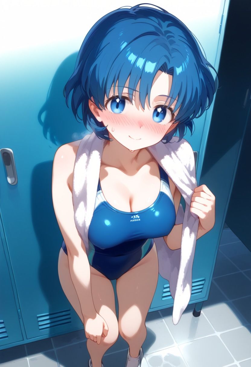 サンプル画像3:ヒロイン洗脳 水野亜美【競泳・スクール水着/孕ませ】(まいのすけカンパース2) [d_432302]