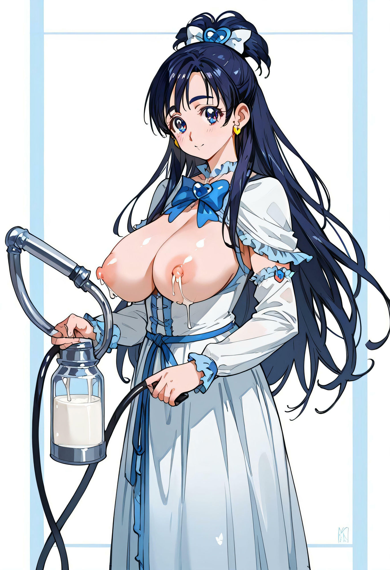 サンプル画像1:零れ落ちる乳(シンフォニックラボ) [d_432392]