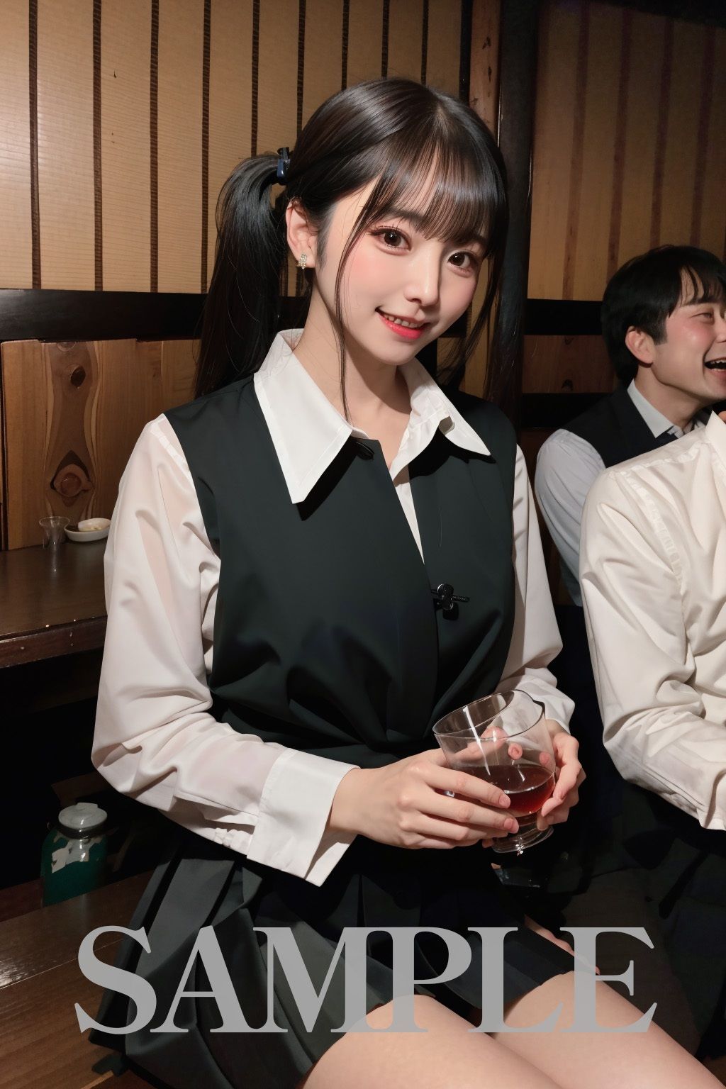 サンプル画像3:酔い潰れた新人をバレないように持ち帰り犯した俺。(あるとai研究所) [d_432485]