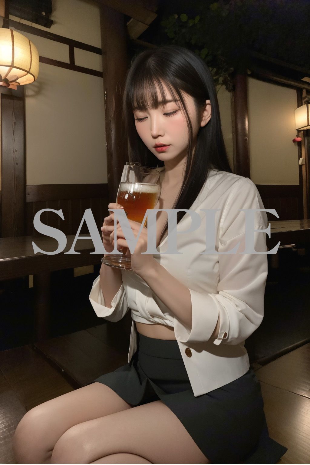 サンプル画像4:酔い潰れた新人をバレないように持ち帰り犯した俺。(あるとai研究所) [d_432485]