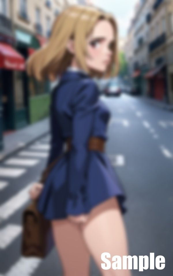 サンプル画像3:パリジェンヌ娘(ぜるえる) [d_432493]