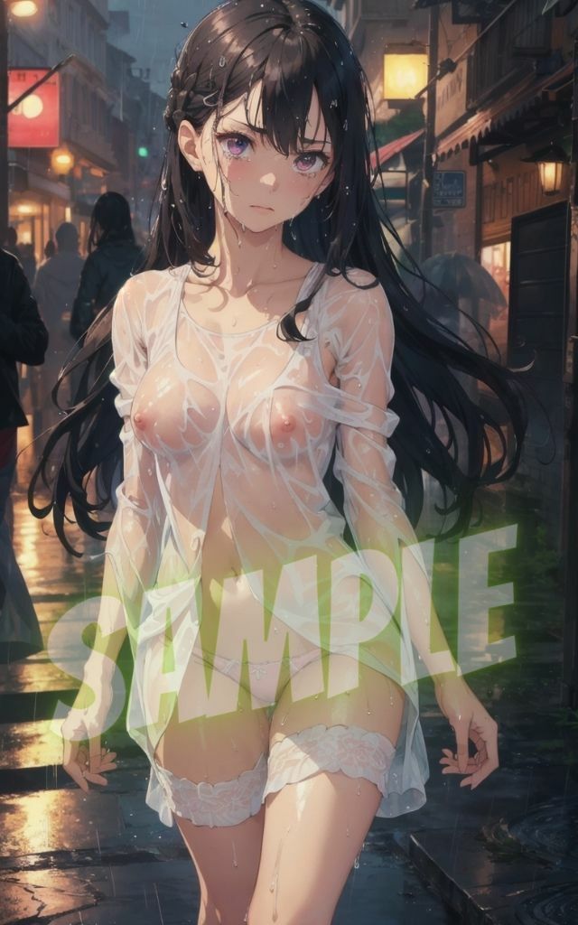 サンプル画像1:濡れ透け(あいかつLABO) [d_432496]