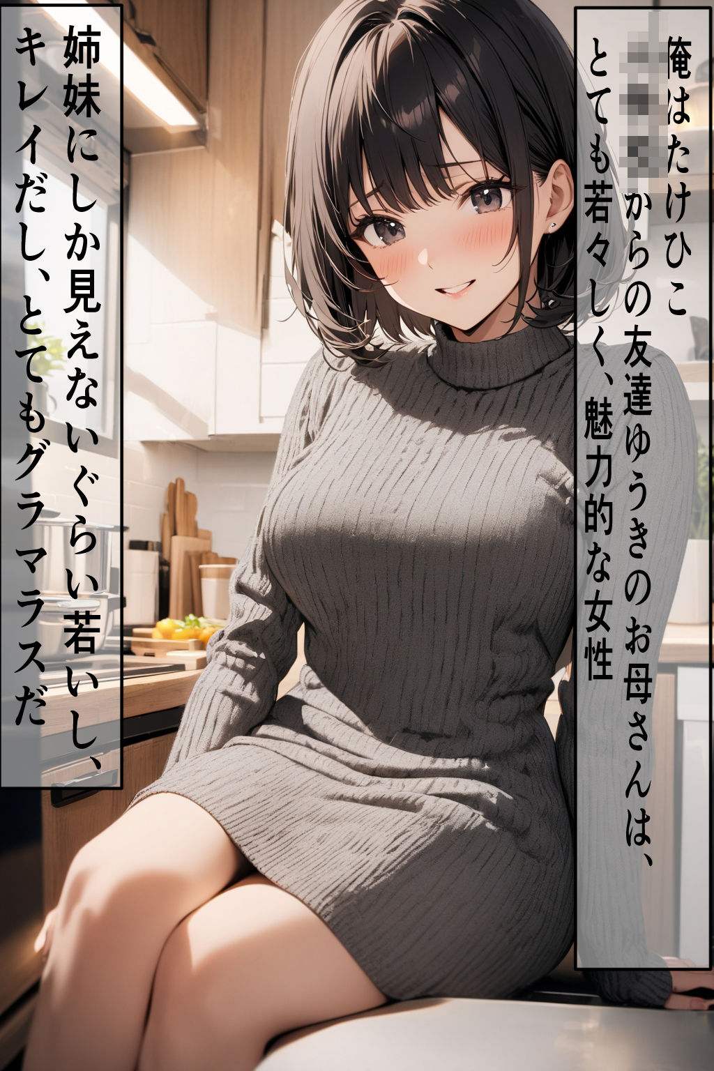 サンプル画像1:友達のお母さんとセフレになれました(栄愛堂) [d_432506]