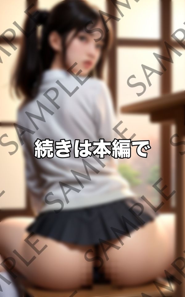 サンプル画像5:スクールカースト上位の生意気娘は超ミニスカでパンツ丸見え(むにむにサークル) [d_432524]