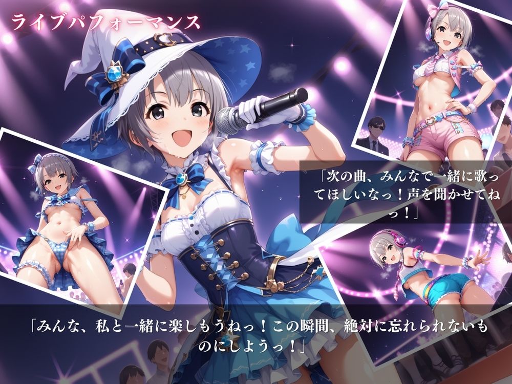 サンプル画像1:「天使の成長ストーリー」 – 背伸びする少女の、輝く瞬間 -(絵空事組合) [d_432552]