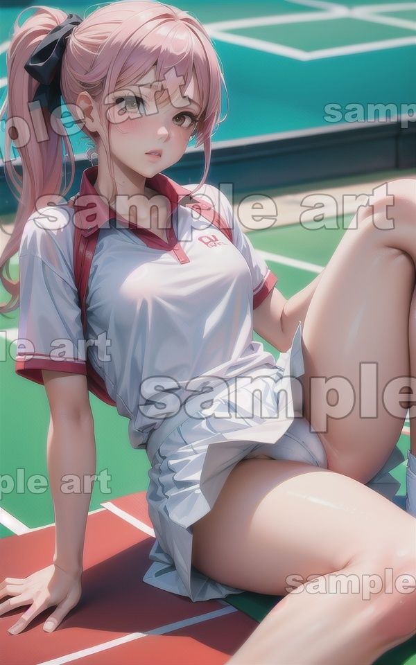 サンプル画像3:テニス合宿スペシャル280連発！おまんこくぱぁの開脚で朝練習(美少女戦隊神レンジャー) [d_432654]