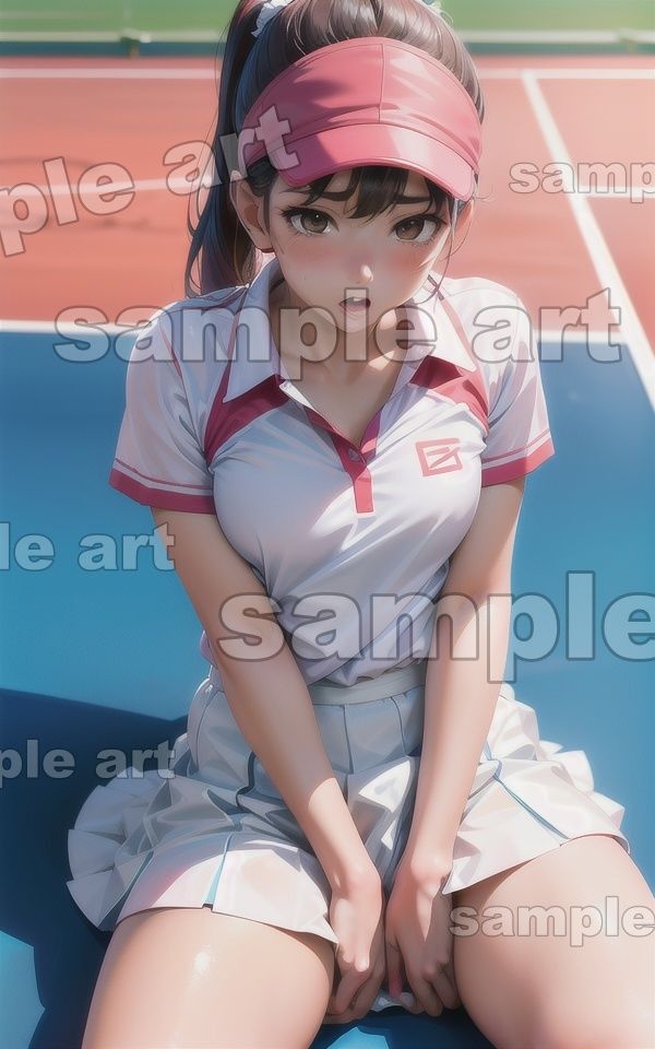 サンプル画像4:テニス合宿スペシャル280連発！おまんこくぱぁの開脚で朝練習(美少女戦隊神レンジャー) [d_432654]