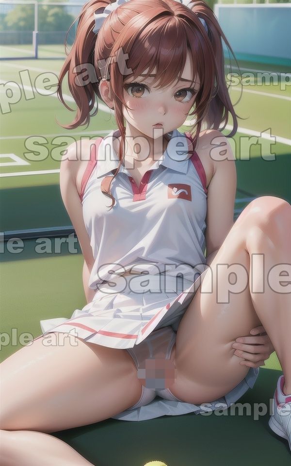 サンプル画像5:テニス合宿スペシャル280連発！おまんこくぱぁの開脚で朝練習(美少女戦隊神レンジャー) [d_432654]