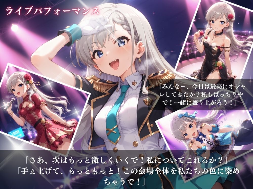 サンプル画像1:「Hayate’s Fashionable Dream」〜元気少女の華やかな夢〜(絵空事組合) [d_432658]