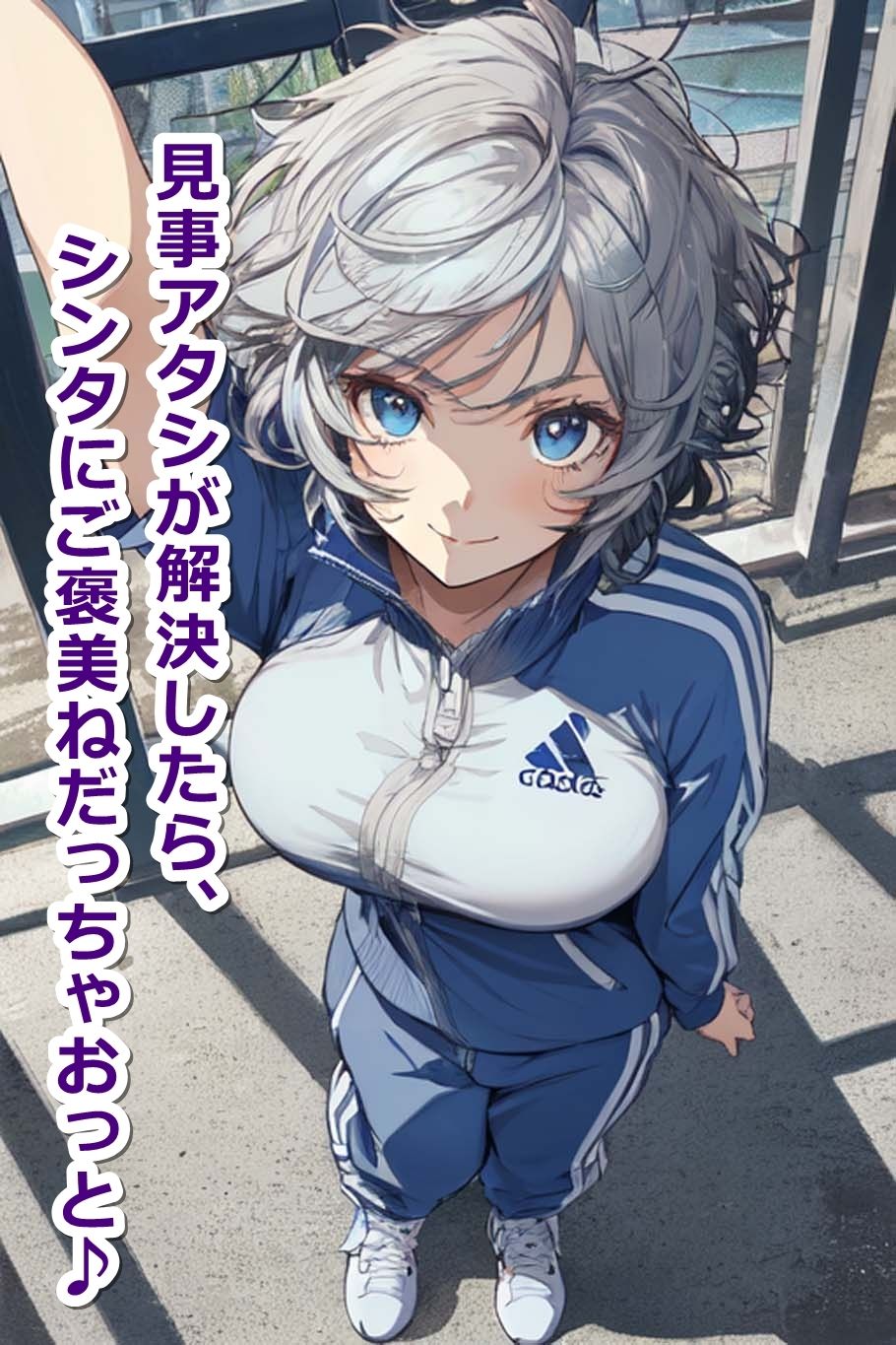 サンプル画像4:幼なじみのロシア人ハーフ美女姉妹が俺の知らないところで経験（れ〇ぷ）済みだった件(くまとねこ屋) [d_432680]