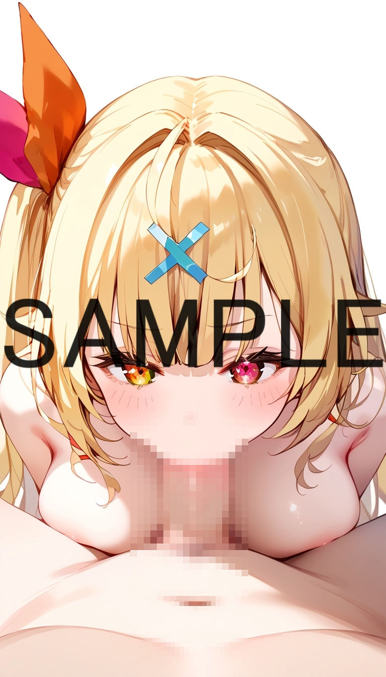 サンプル画像5:【ふたなり】生えちゃった星〇サラ【男の娘】(ルカっ娘) [d_432813]