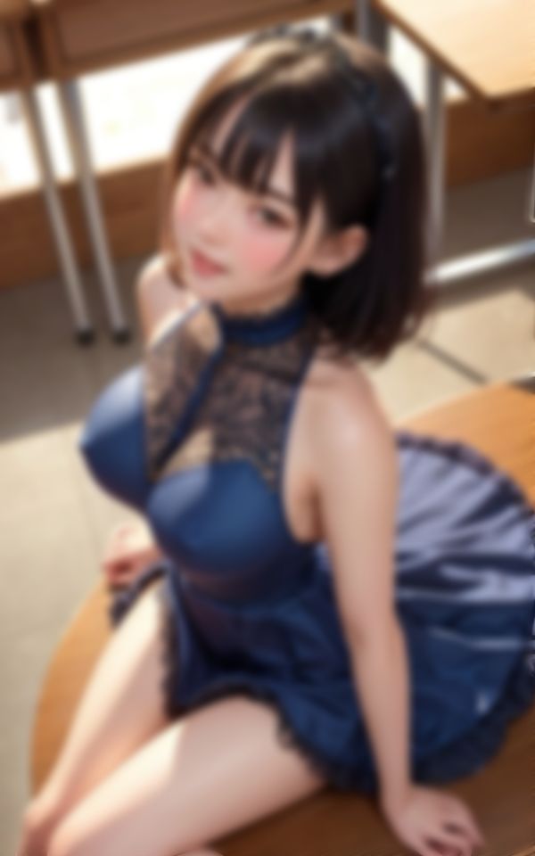 サンプル画像1:某校内の文化祭で見つけたアイドル並みにかわいいメイド女学生撮影写真集(リアルAI美女) [d_432844]