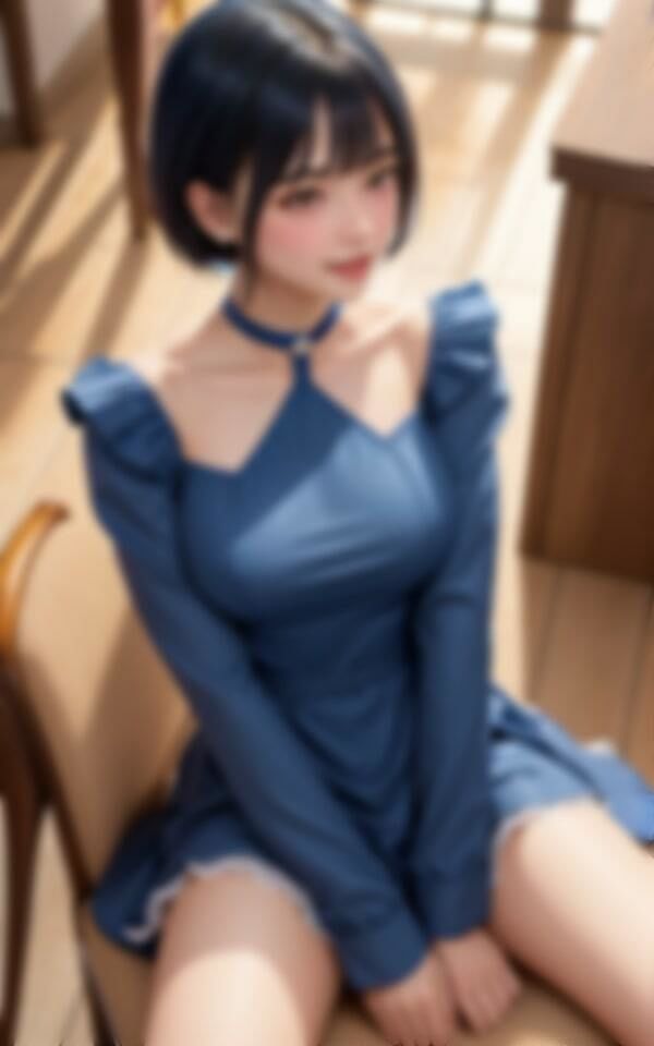 サンプル画像1:文化祭で大人気のカフェで働く可愛すぎるエチエチメイド女学生写真集(美人ズ) [d_432852]