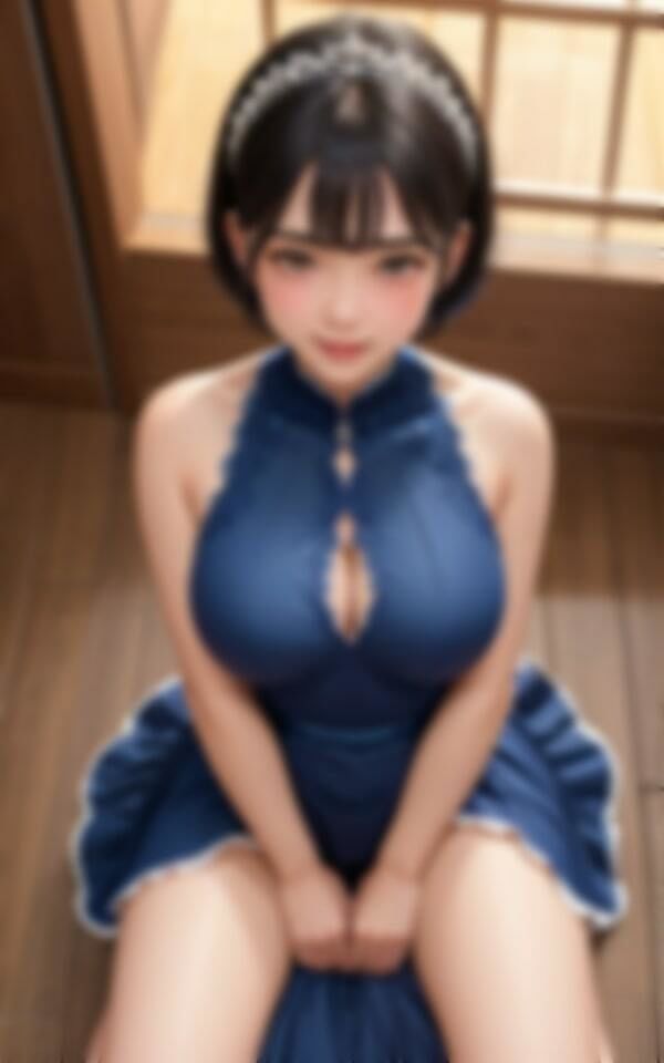 サンプル画像5:文化祭で大人気のカフェで働く可愛すぎるエチエチメイド女学生写真集(美人ズ) [d_432852]