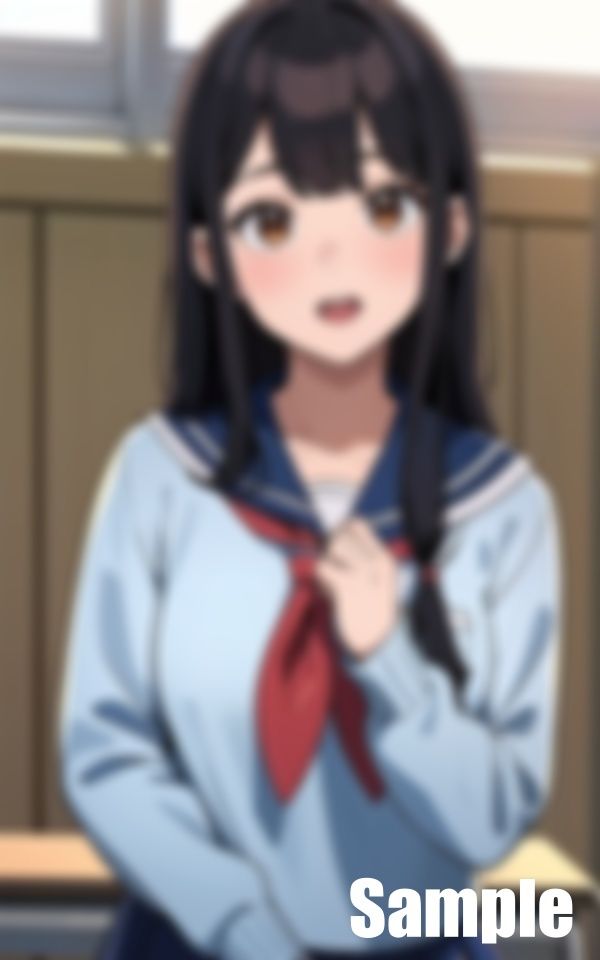 サンプル画像3:前髪女学生(じょなさん) [d_432939]