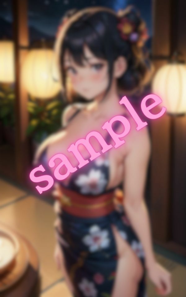 サンプル画像1:浴衣姿の処女が見せる巨乳の誘惑(Meow3) [d_432947]