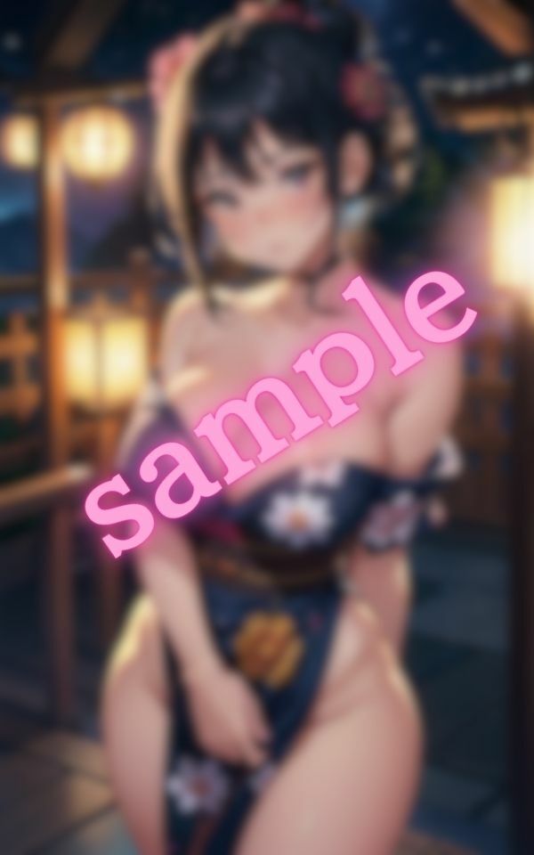 サンプル画像3:浴衣姿の処女が見せる巨乳の誘惑(Meow3) [d_432947]