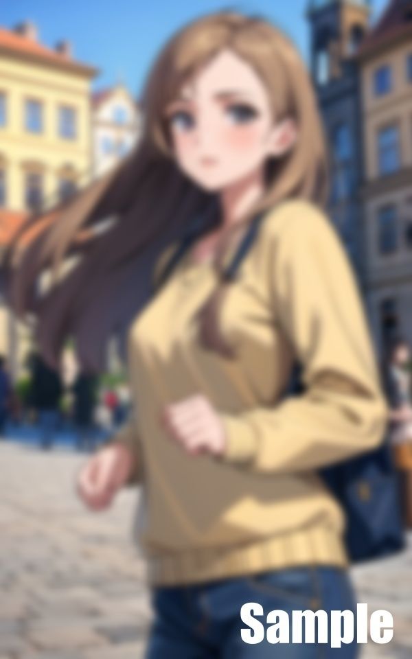 サンプル画像2:チェコ・プラハの美少女(じょうすけ) [d_432983]