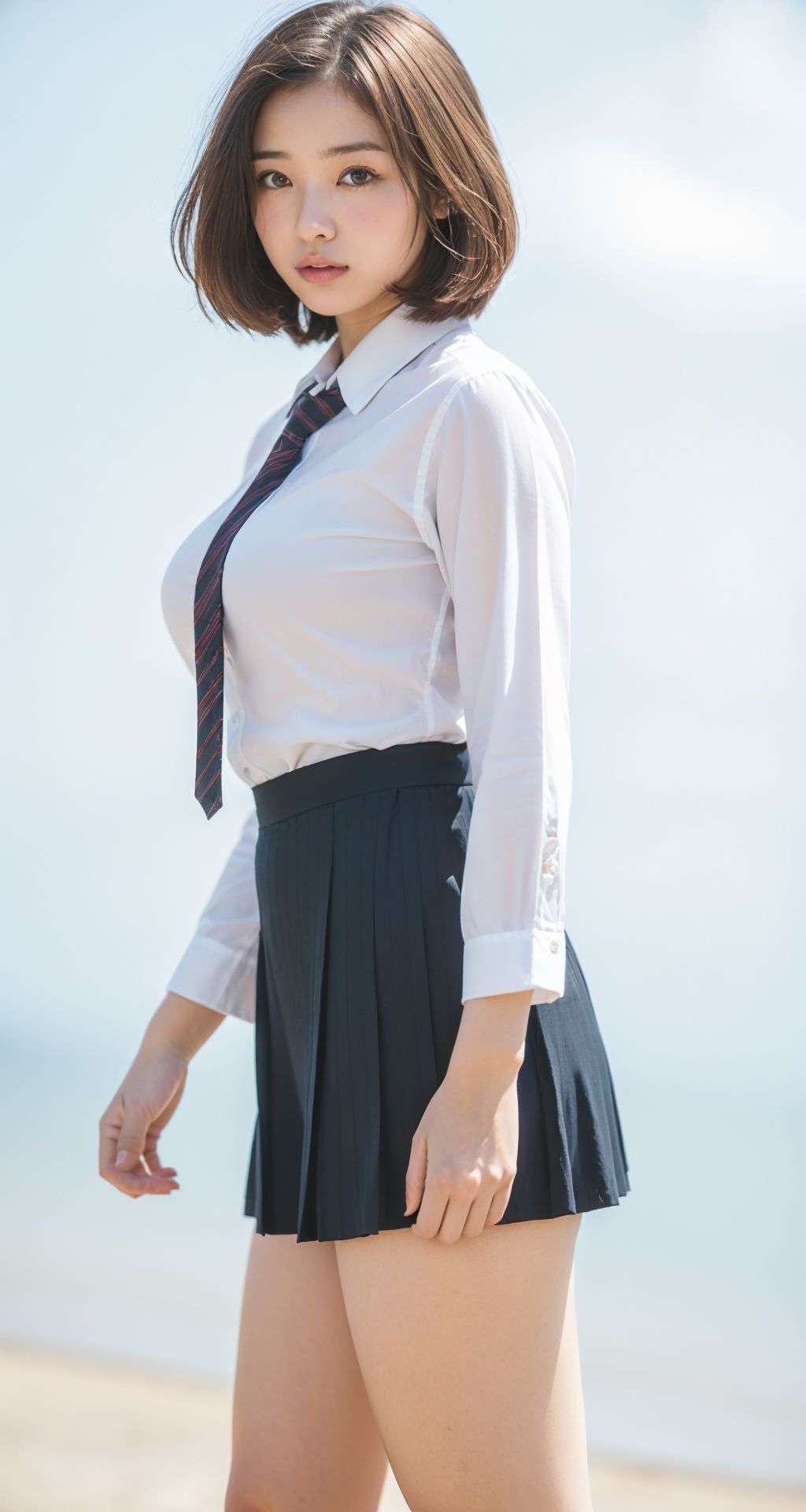 サンプル画像4:school uniform05，(miyochinAI) [d_433085]