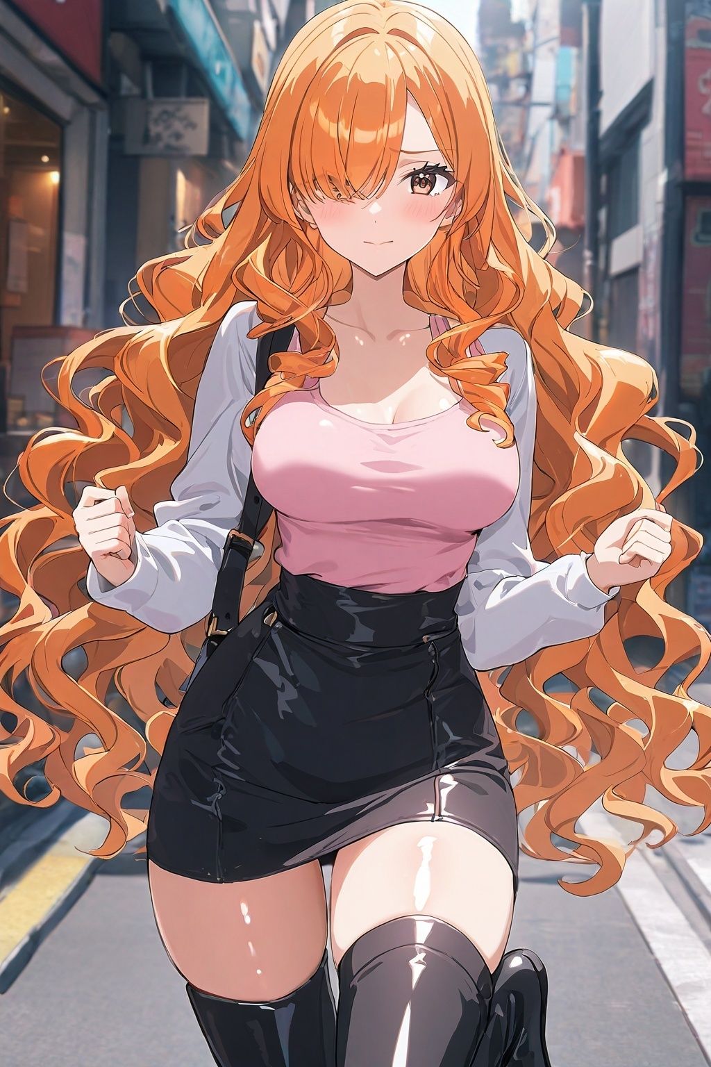 60キャラ ロングブーツ 即オチ2コマの画像5