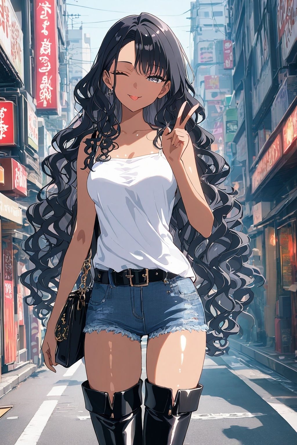 60キャラ ロングブーツ 即オチ2コマの画像7