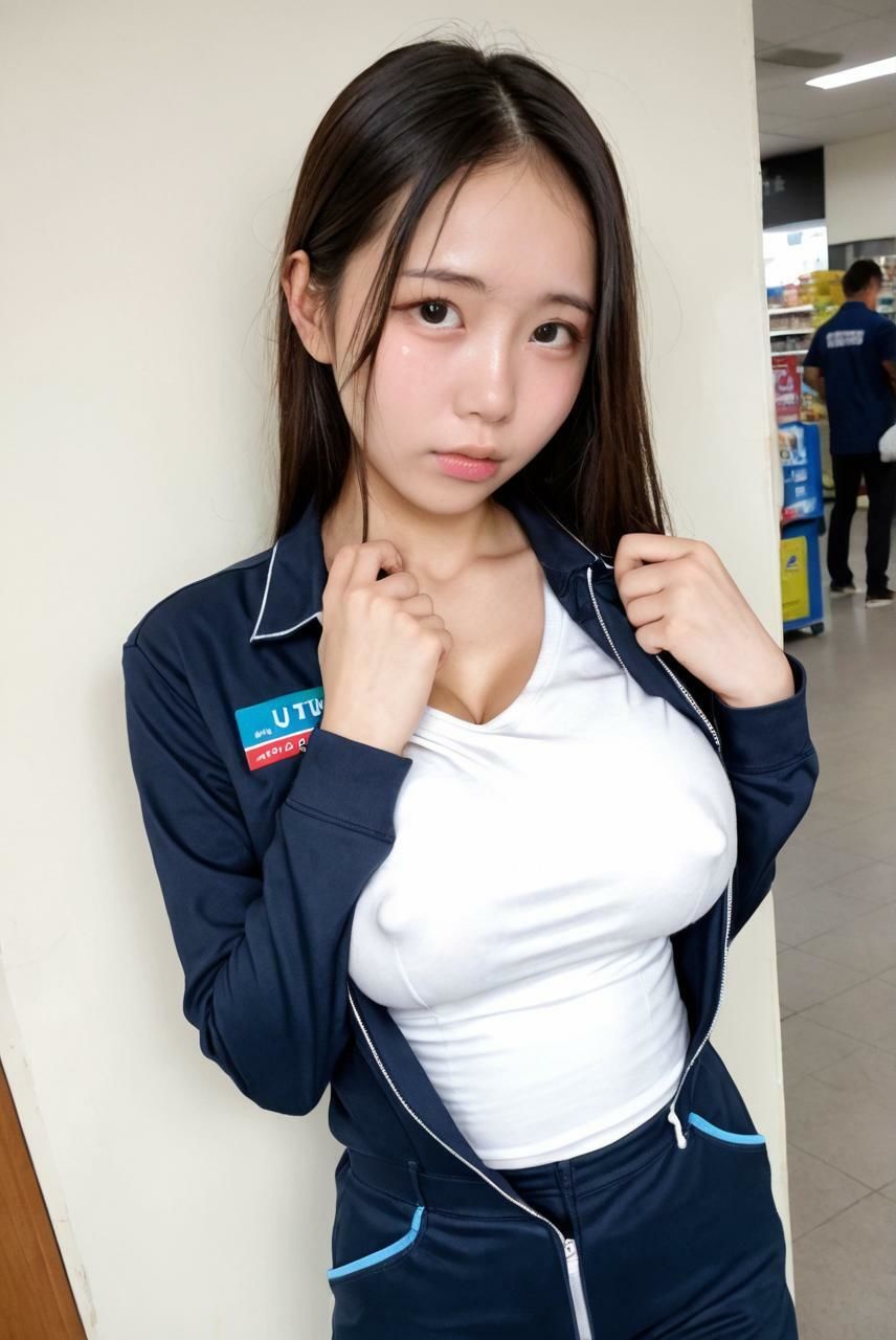 サンプル画像4:バカッターコンビニバイト自撮りふたなりJK(妄想実現委員会) [d_433097]