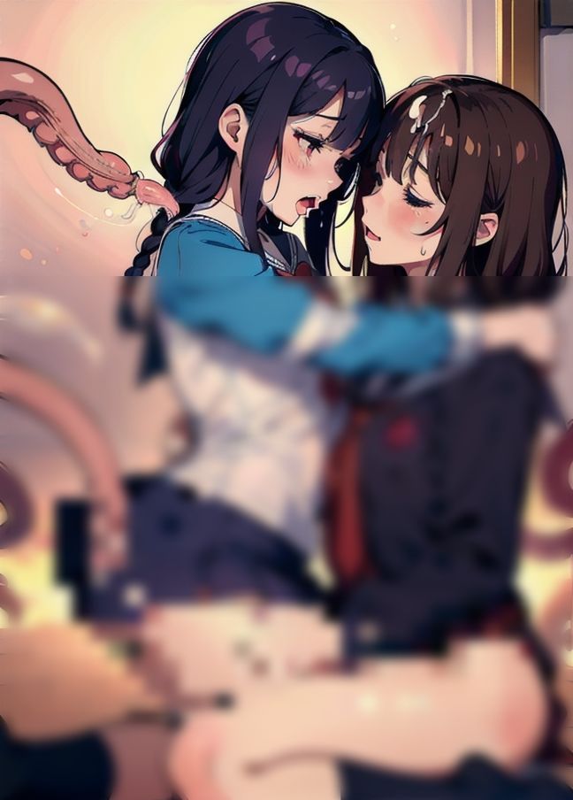 サンプル画像2:触手とレズビアン(エロわーるどくらぶ) [d_433207]